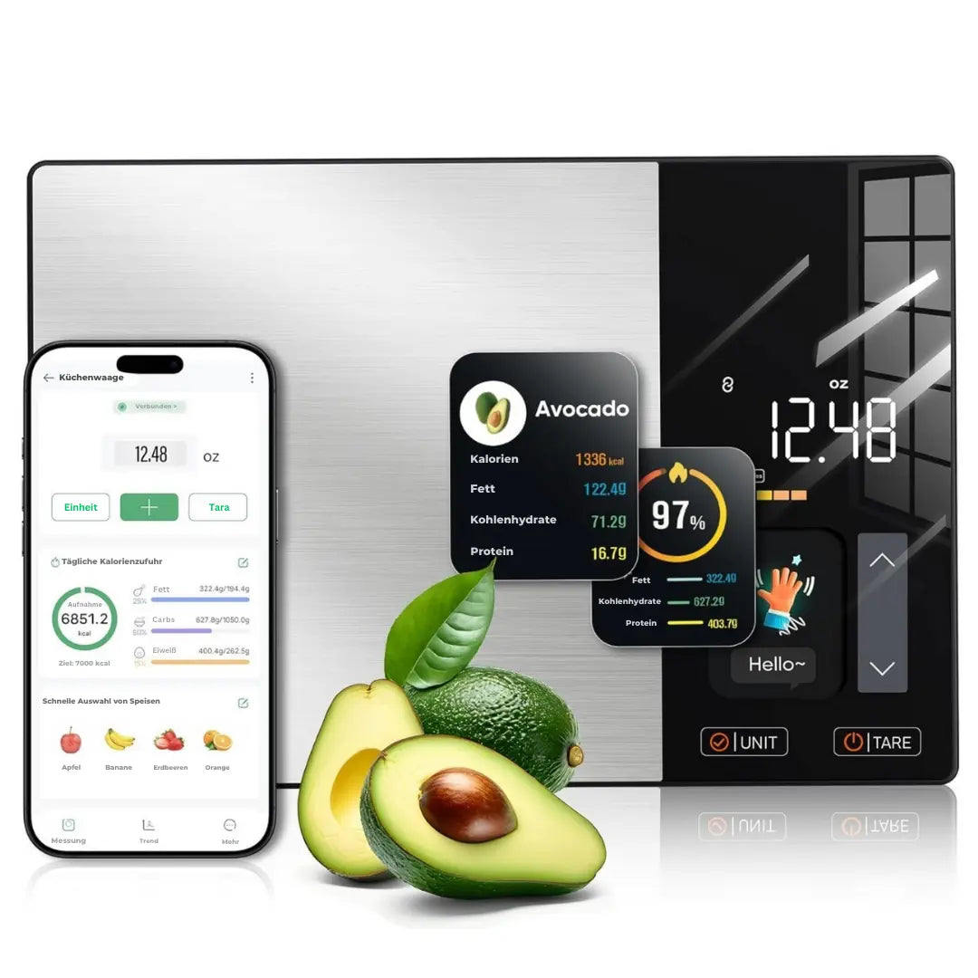 Smarte Ernährungswaage