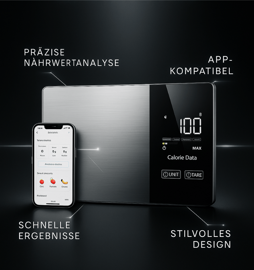 Intelligente Küchenwaage