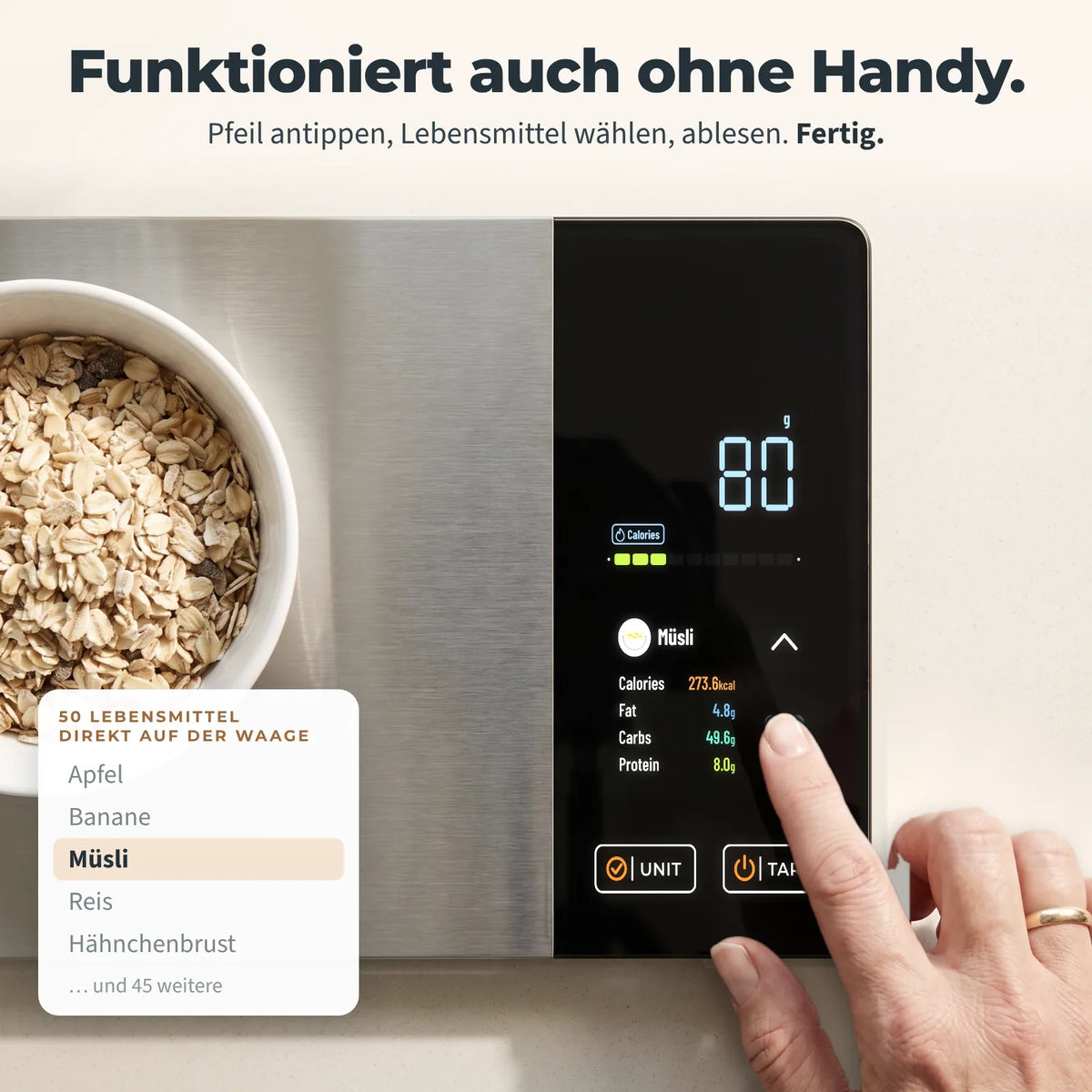 Barcode scannen mit der SmartVita App