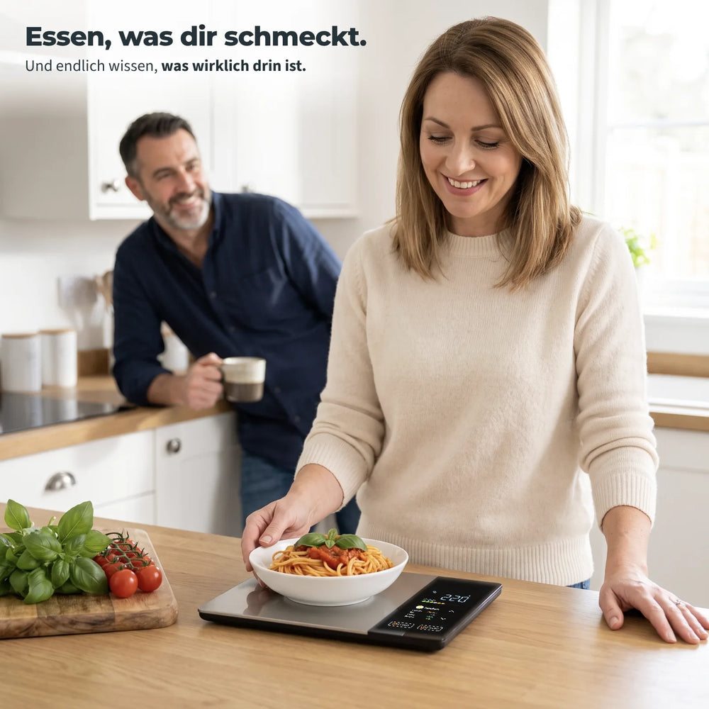 SmartVita Ernährungswaage Detailansicht Display