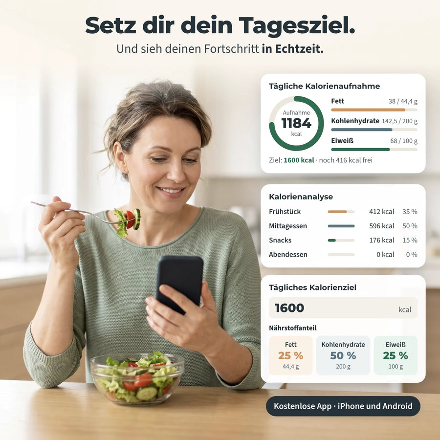 SmartVita Ernährungswaage im Alltag in der Küche