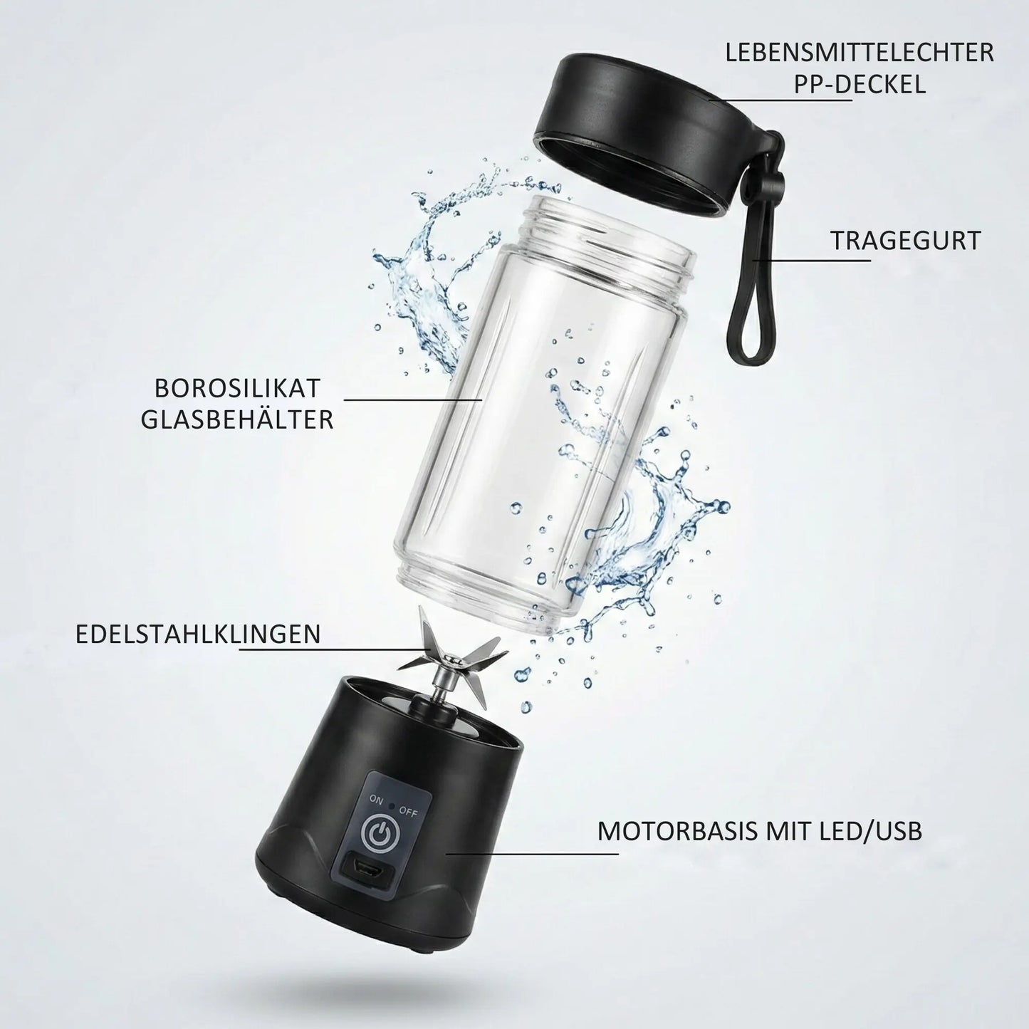 SmartVita Tragbarer Mixer