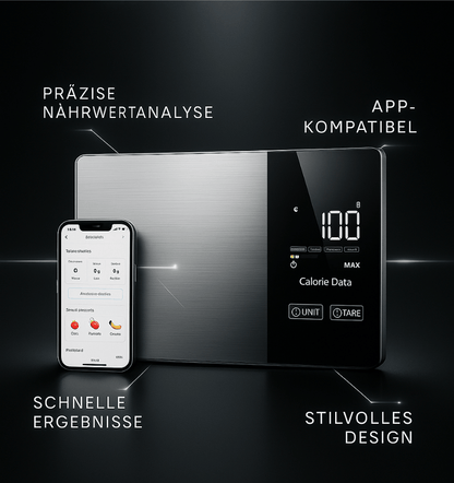 Intelligente Küchenwaage